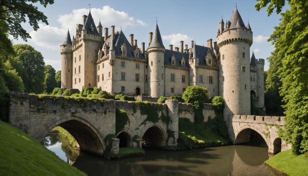 Chateaux anciens architecture medievale remarquable