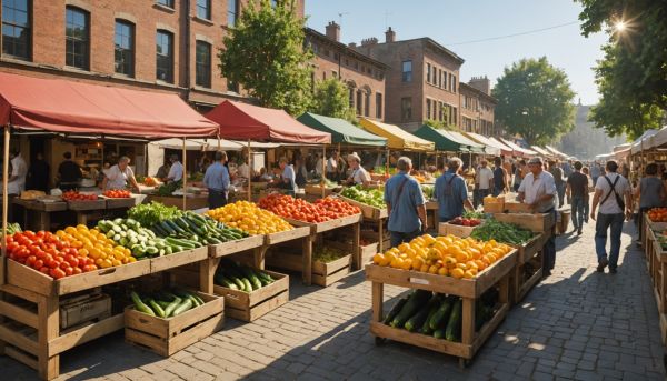 Marches producteurs locaux decouvertes gourmandes