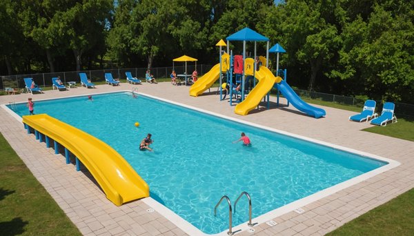 Top campings avec piscines et toboggans près de la rochelle