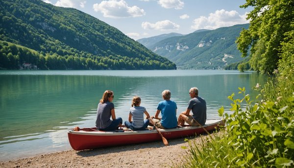 Guide pratique pour un séjour inoubliable en famille au lac d'aiguebelette